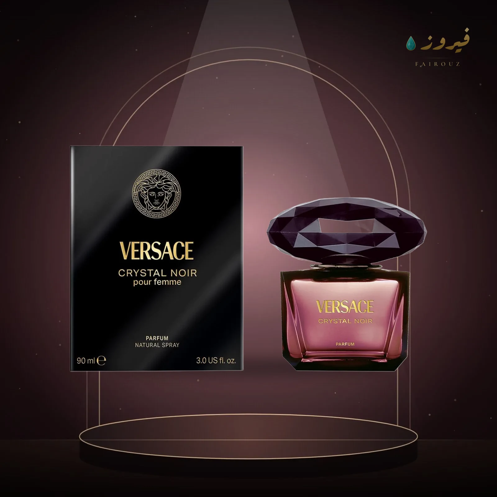 فيرساتشي كريستال نوار 90 مل