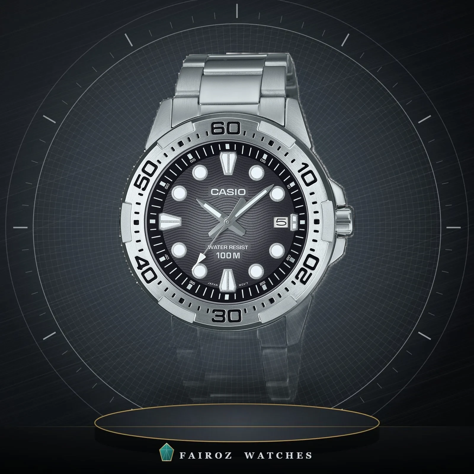 Casio MTD-140D-1AVDF Men's Watch