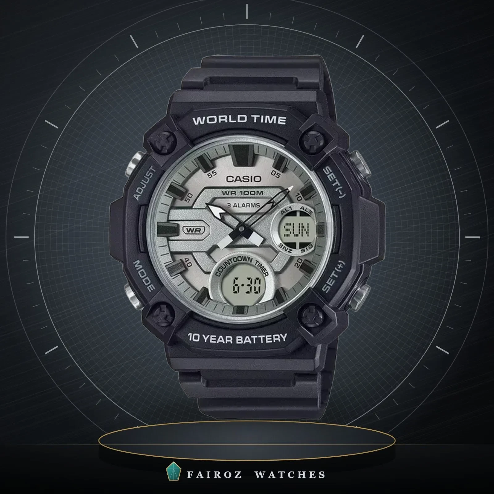 Casio AEQ-120W-7AVDF Men's Watch