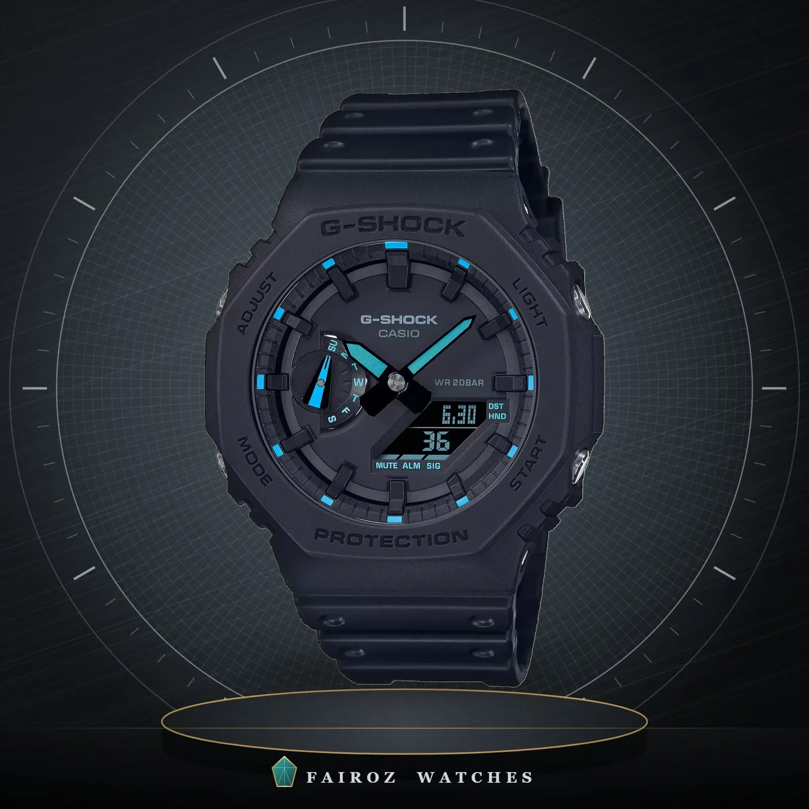 G-SHOCK GA-2100-1A2DR Men's Watch