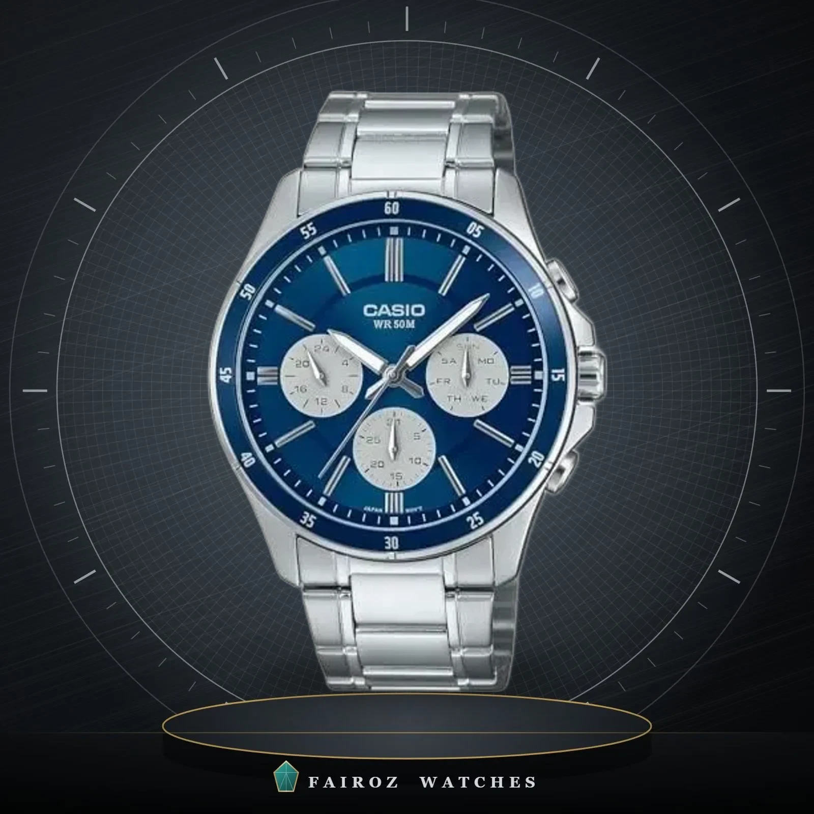 Casio MTP-1374D-2A3VD Men's Watch