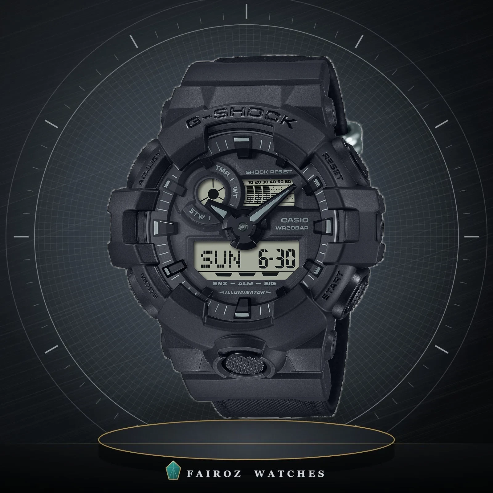 G-SHOCK GA-700BCE-1ADR Men's Watch