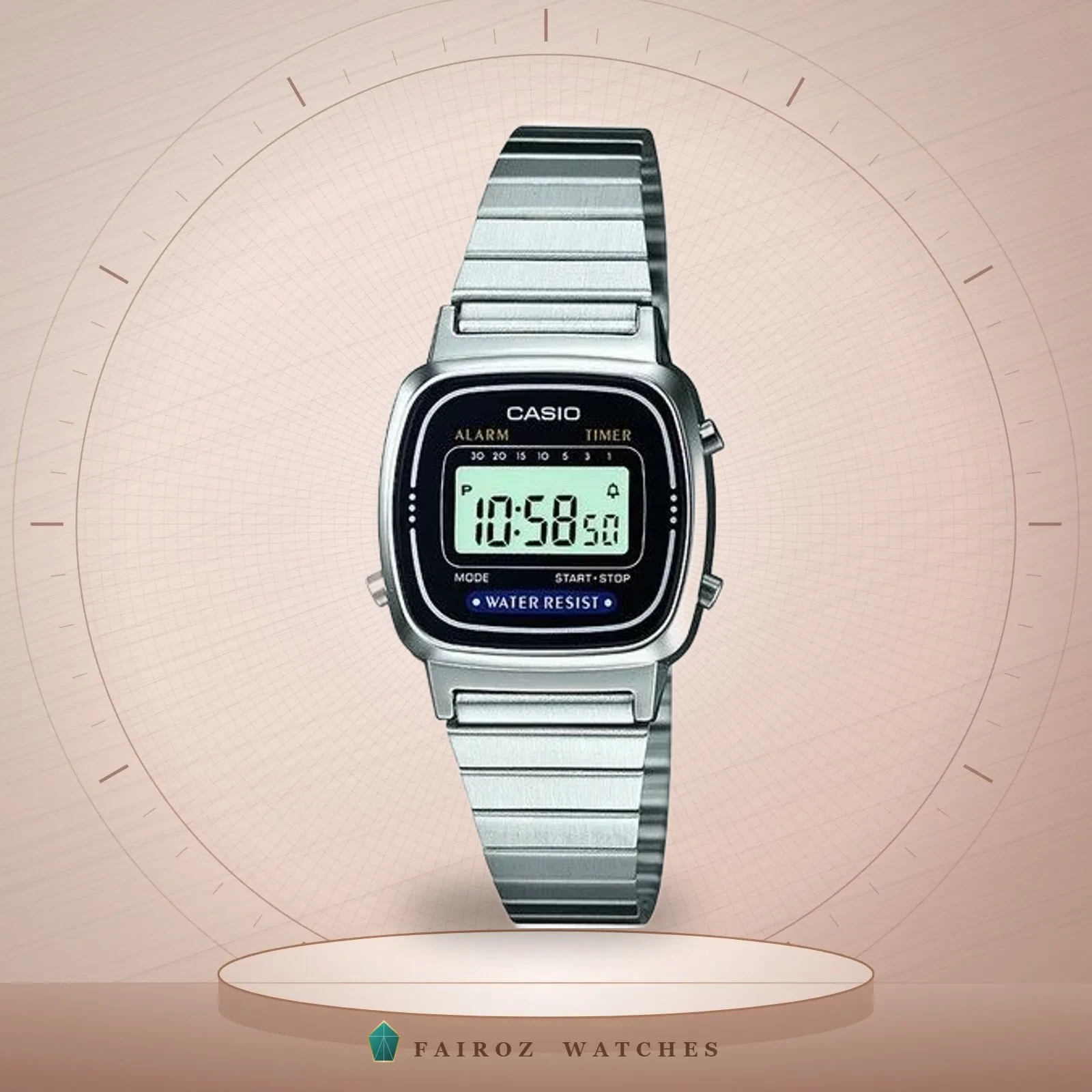 Casio LA670WA-1DF Women's Watch