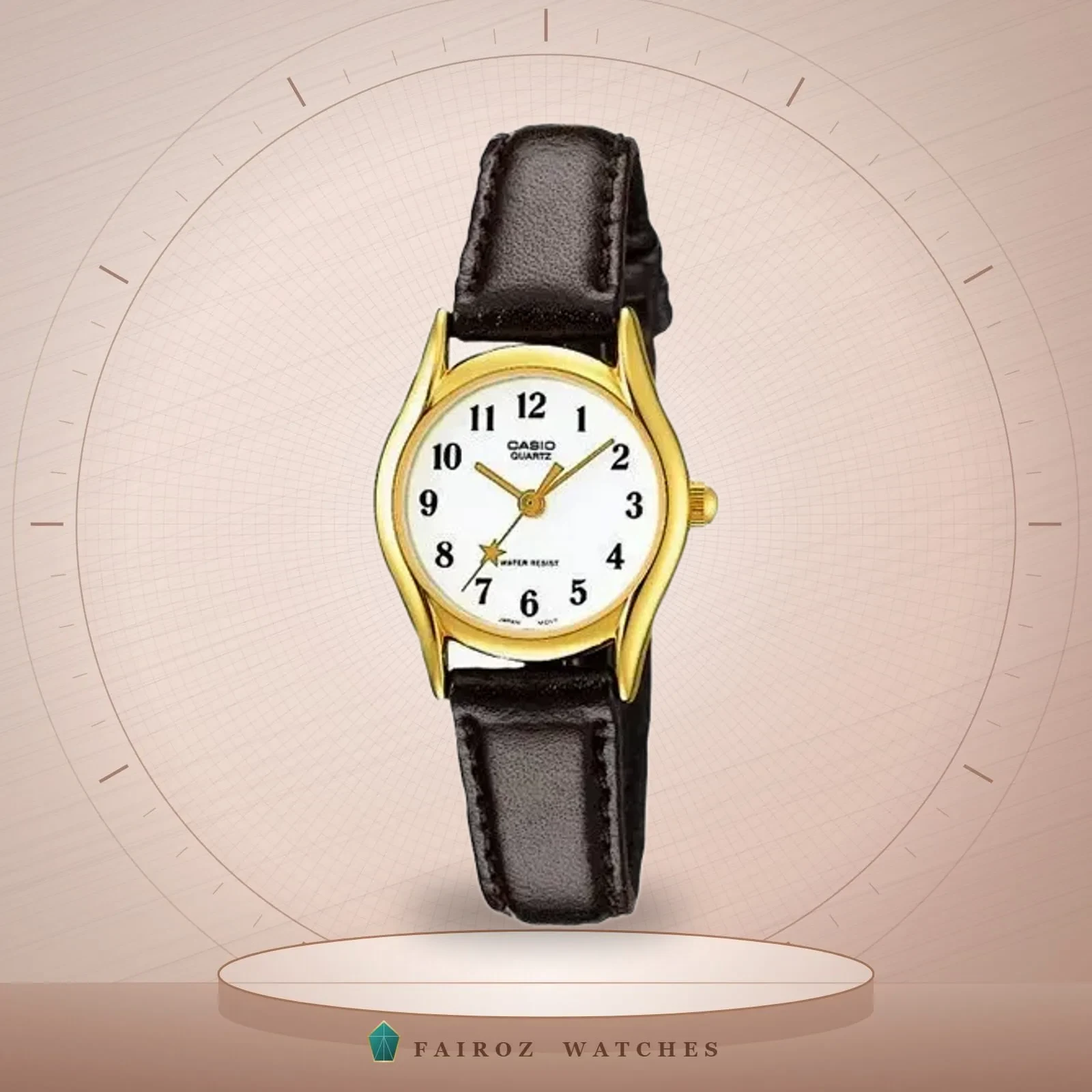Casio LTP-1094Q-7B5RD Women's Watch